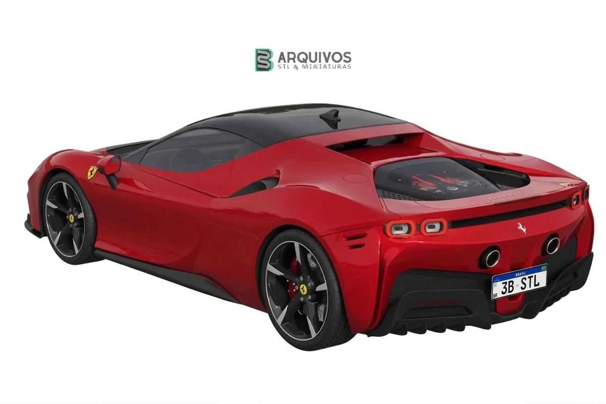 Modelo 3D STL - Ferrari SF90 Stradale — foto 2